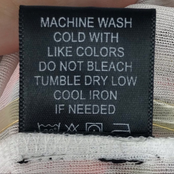 Live 4 Truth Abstract Tribal Print Crop Top Size L - Picture 6 of 8